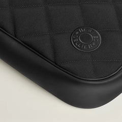 Hermès Woolycot Canvas & Swift Calfskin Messenger Bag
