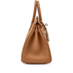 Hermès Biscuit Swift In and Out Birkin 25 Palladium Hardware, 2021